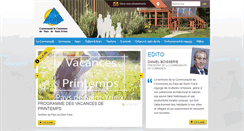 Desktop Screenshot of communaute-saint-yrieix.fr